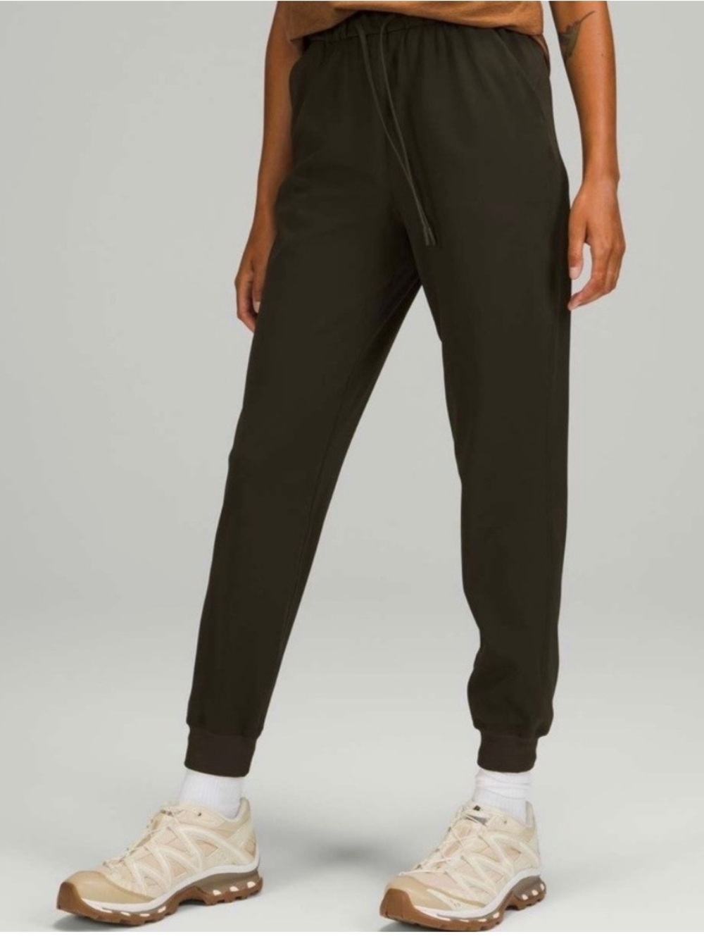 Lululemon Stretch High-Rise Jogger *Full Length Dark Olive Size 6